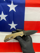 Load image into Gallery viewer, Pro-Tech Strider PT+ Bronze handle with Smoky Grey DLC magnacut blade (PT232)