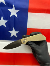 Load image into Gallery viewer, Pro-Tech Strider PT+ Bronze handle with Smoky Grey DLC magnacut blade (PT232)