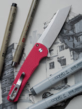 Load image into Gallery viewer, Pro-Tech Malibu Textured Red Reverse Tanto Magnacut (5405 LTD-Red)