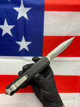 Load image into Gallery viewer, Microtech Dirac Delta D/E Full Serrated Apocalyptic 227-12AP