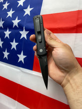Load image into Gallery viewer, Pro-Tech Godson Black Handle Black Blade (721)