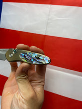 Load image into Gallery viewer, Pro-Tech Sprint Custom Bronzed TI with Abalone Inlay