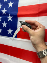 Load image into Gallery viewer, Microtech Double Bee Wharncliffe Full serrated 218D-9GTBKS