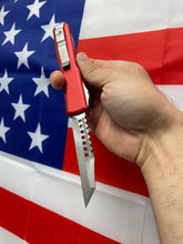 Load image into Gallery viewer, Microtech Ultratech Warhound Red Stonewash Signature Series 119W-10RDS