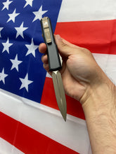 Load image into Gallery viewer, Microtech Ultratech D/E Molon Labe Bronzed Apocalyptic 122-13ML