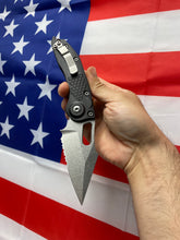 Load image into Gallery viewer, Microtech Stitch-A S/E Stonewash Partial serrated 169-11