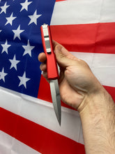 Load image into Gallery viewer, Microtech Ultratech Bayonet Red Stonewash 120-10TD