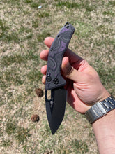 Load image into Gallery viewer, Heretic Medusa Auto Purple Camocarbon Tanto DLC