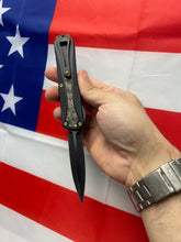 Load image into Gallery viewer, Heretic Manticore E Double Edge Fat Carbon Gold Dunes inlays