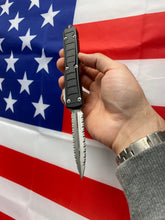 Load image into Gallery viewer, Microtech Ultratech II D/E Stonewash Double Full Serrated 122II-D12 S