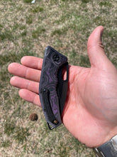 Load image into Gallery viewer, Heretic Medusa Auto Purple Camocarbon Tanto DLC