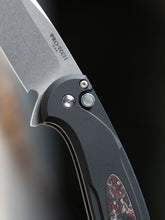 Load image into Gallery viewer, Pro-Tech Cambria Flipper TechnoCarbo Red Inlay Stonewash (CF2101-LTD TC Red)
