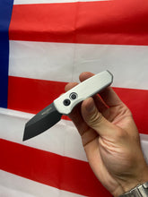 Load image into Gallery viewer, Pro-Tech Runt 5 Satin Silver Handle DLC Blade (R5203-Silver)
