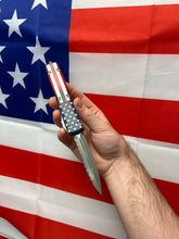 Load image into Gallery viewer, Microtech Ultratech D/E Flag Apocalyptic Full Serrated 122-12APFLAGS
