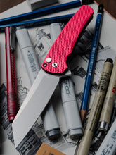 Load image into Gallery viewer, Pro-Tech Malibu Textured Red Reverse Tanto Magnacut (5405 LTD-Red)
