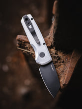 Load image into Gallery viewer, Pro-Tech Runt 5 Satin Silver Handle DLC Blade (R5203-Silver)
