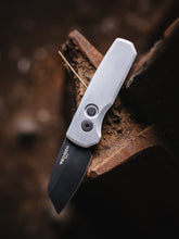 Load image into Gallery viewer, Pro-Tech Runt 5 Satin Silver Handle DLC Blade (R5203-Silver)

