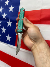 Load image into Gallery viewer, Microtech Ultratech T/E  Full Serrated Apocalyptic Bounty Hunter 123-12BH
