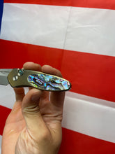 Load image into Gallery viewer, Pro-Tech Sprint Custom Bronzed TI with Abalone Inlay
