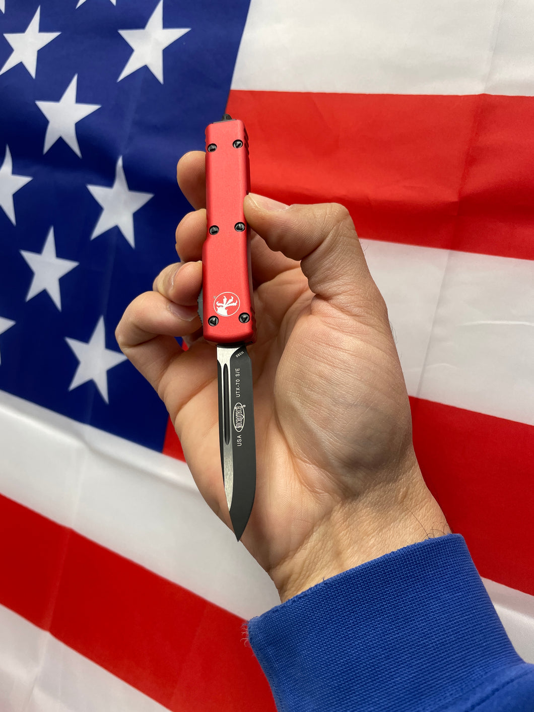 Microtech UTX-70 S/E Red 148-1RD