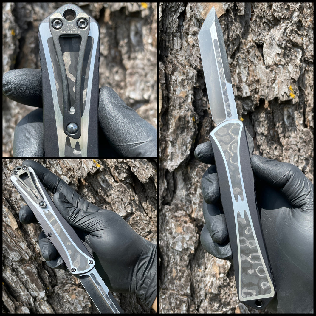 Heretic Manticore X T/E Custom with Fat Carbon Inlays
