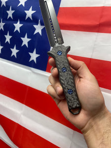 Heretic Nephilim DLC with CF Handle Blue hardware