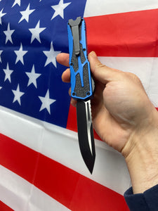 Heretic Colossus S/E Blue Two-Tone Tactical Magnacut